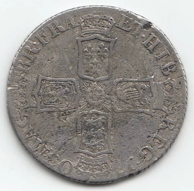 Image of 1703 Queen Anne Vigo Shilling