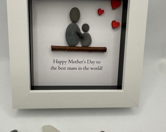 Mother’s Day pebble art, pebble art, mother pebble art, Mother’s Day gift