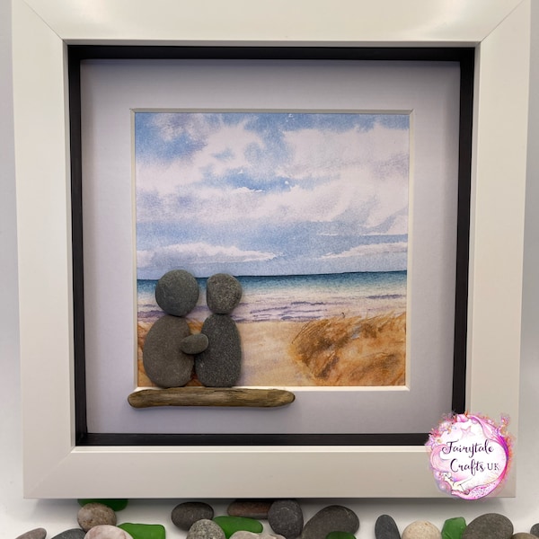 People on Beach Art Etsy UK