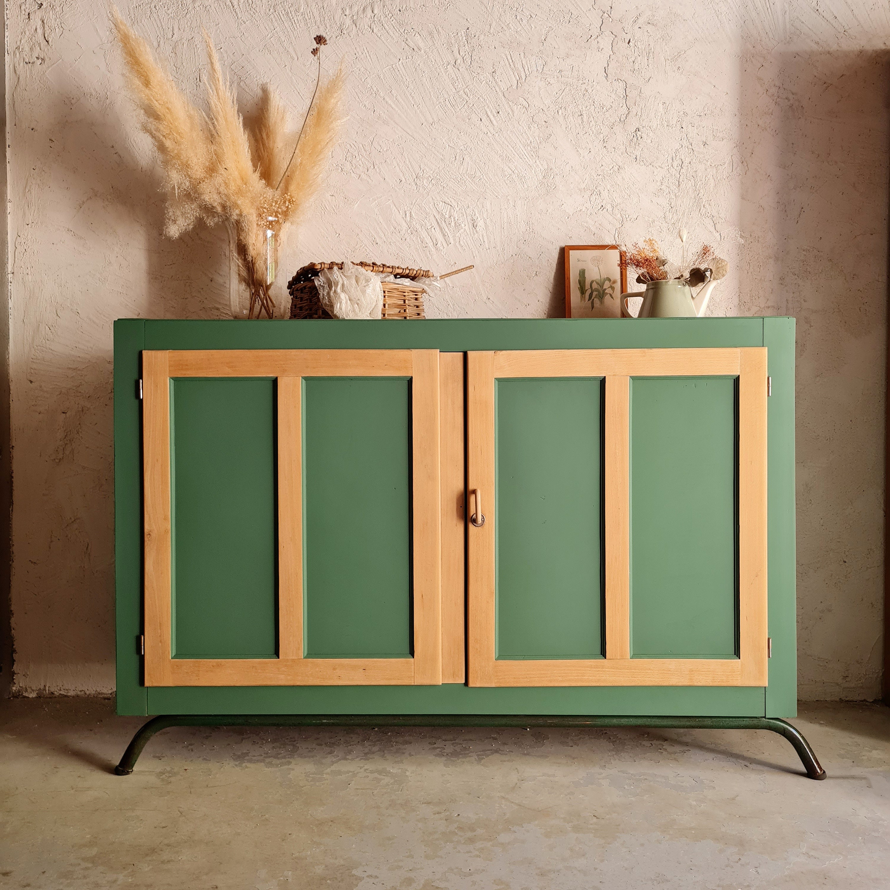 Buffet Ancien bois Piétement