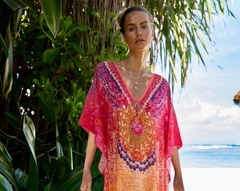 TROPICANA MAXI KAFTAN