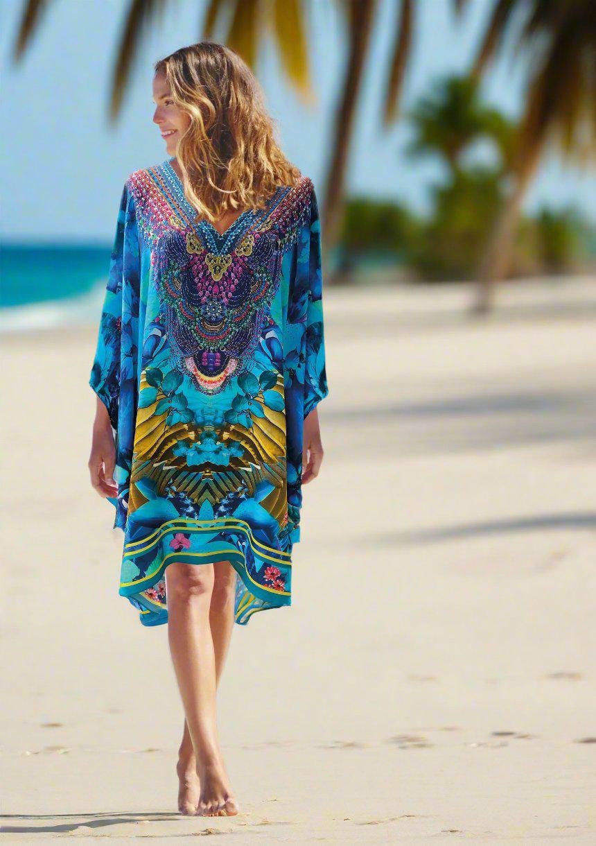 Embellished beach cover up sale