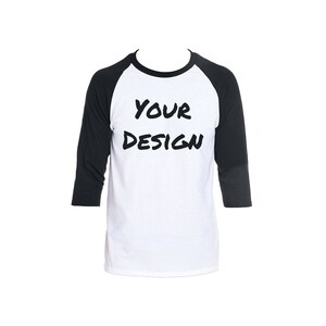 Custom Raglan Tees - Etsy