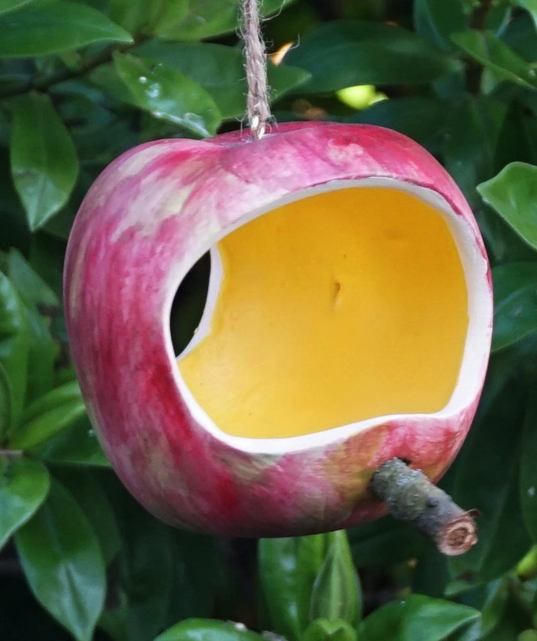 Merryfield Pottery Heritage Apple Birdfeeder Pod Flower of Etsy