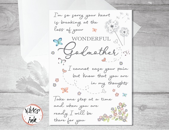 BIGLIETTO DI CONDOGLIANZE con ricordo di Hallmark design contemporaneo