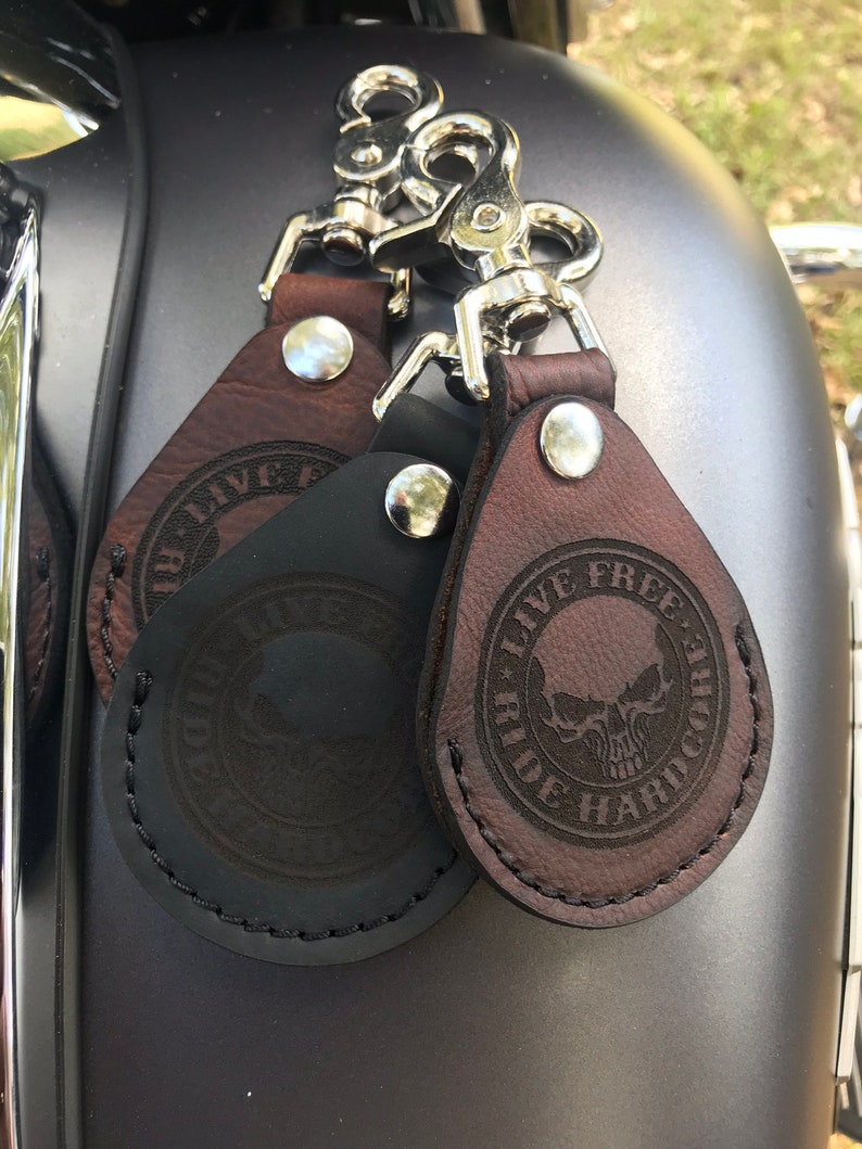 Harley Davidson Key Fob Holders / Keychains Etsy