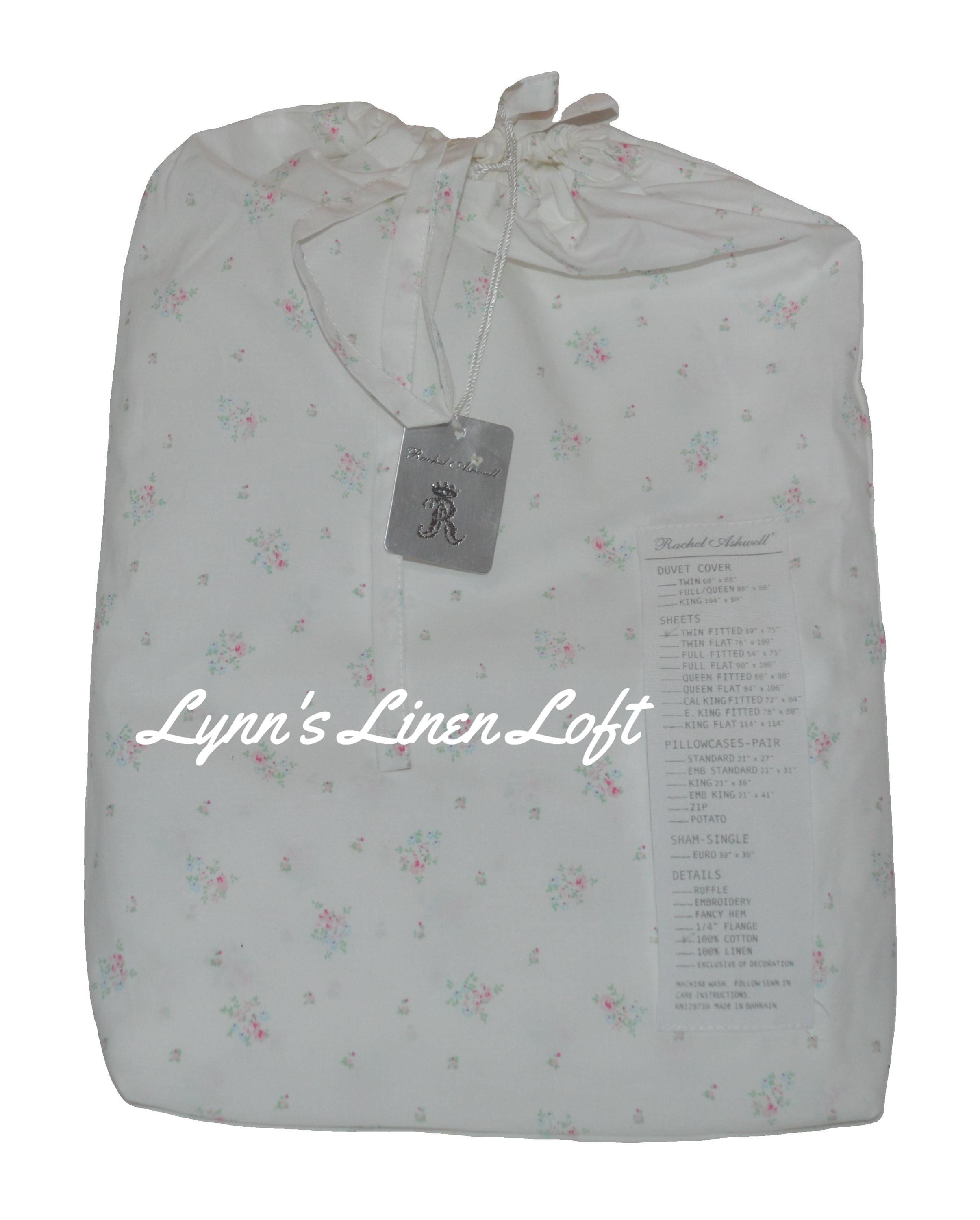 Camicia Da Notte Shabby Chic Rachel Ashwell Bianca Taglia M In Cotone Garzato Con Pizzo E Volant