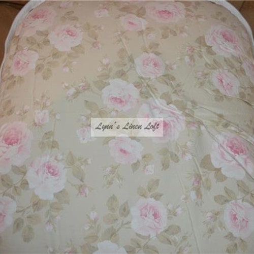 Simply shops Shabby Chic Queen Comforter Set Rachel Ashwell Dutchess Rose Floral Full 3PC