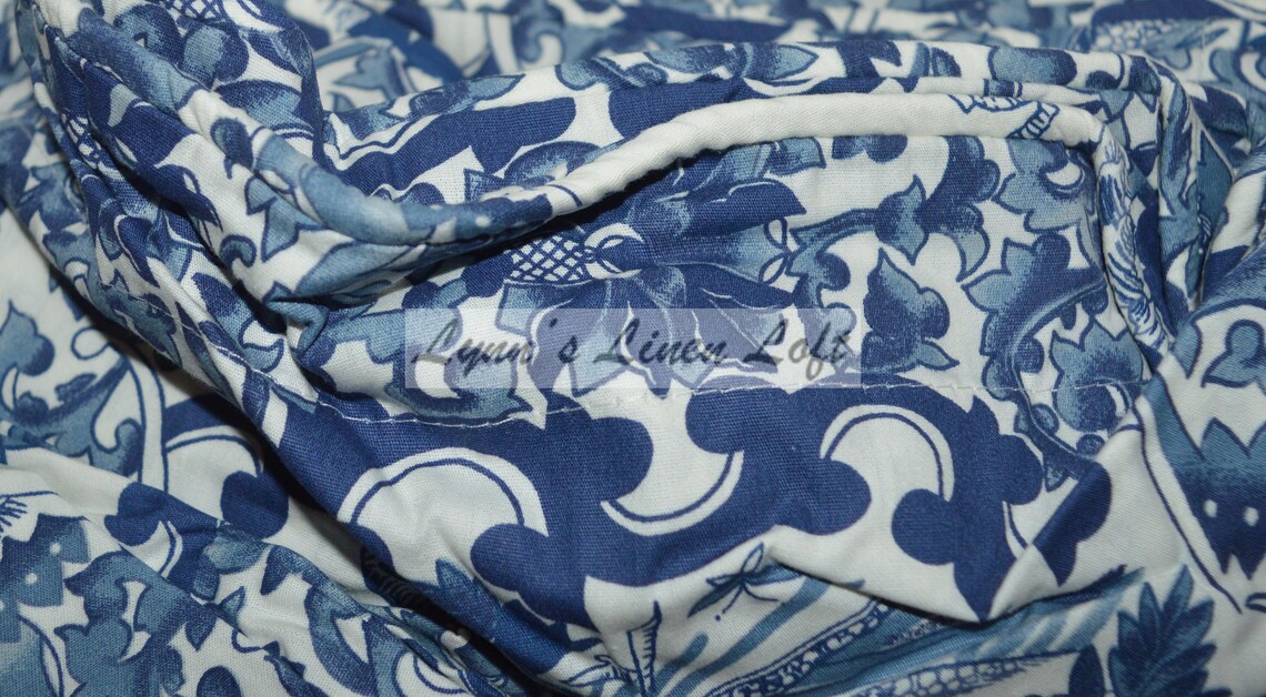 Ralph Lauren PORCELAIN BLUE TAMARIND Full/ Queen Duvet Etsy