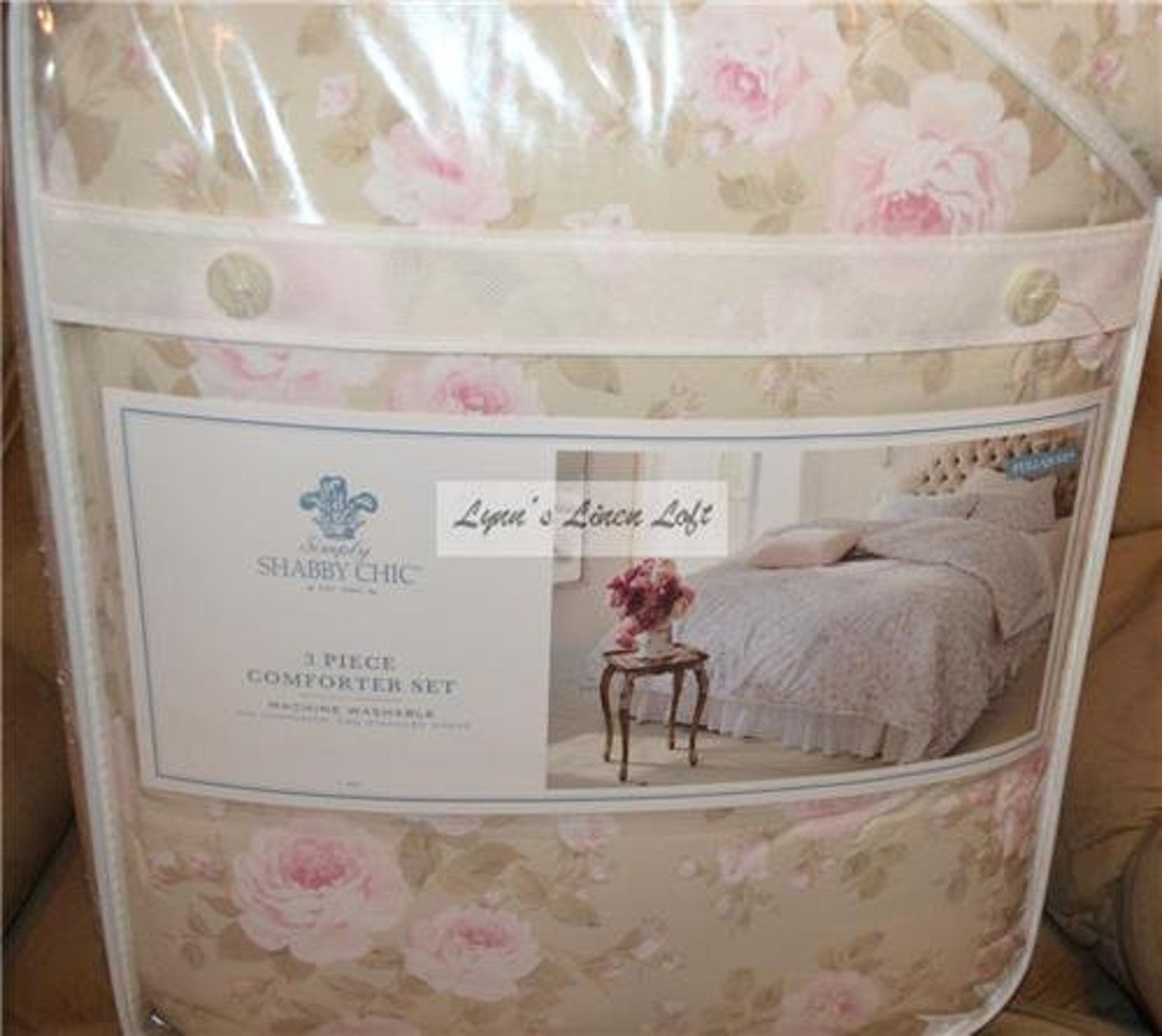 Simply Shabby Chic Queen Comforter Set Rachel Ashwell Dutchess Etsy