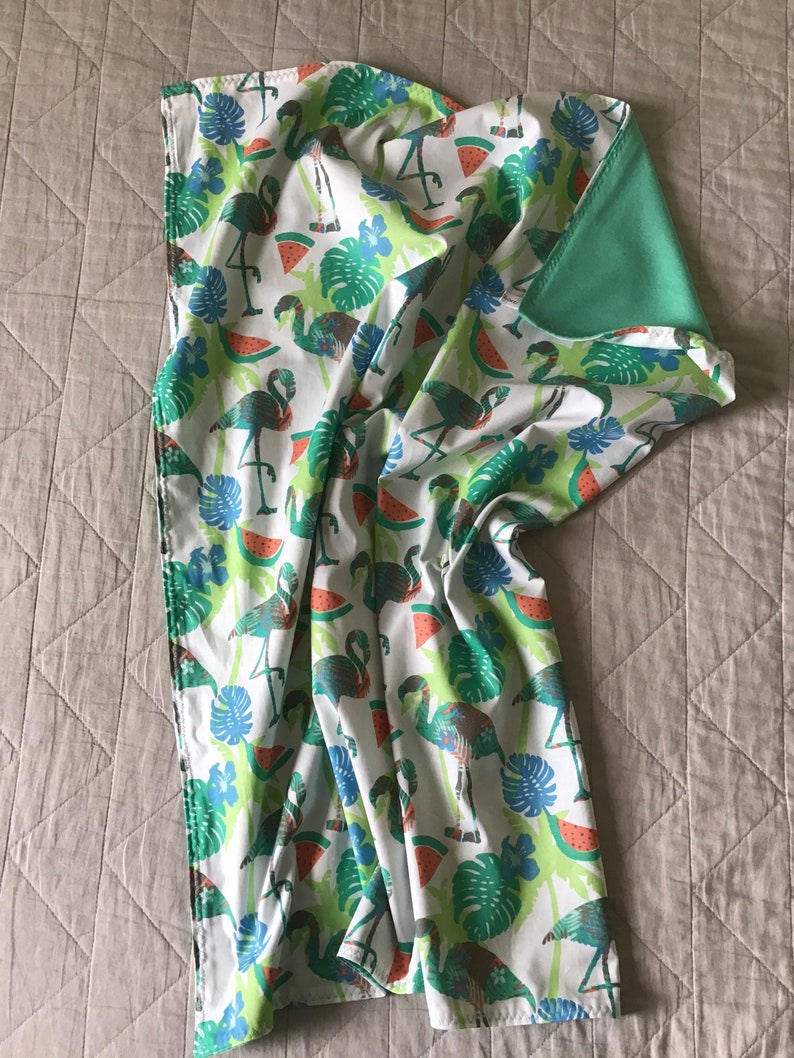 Handmade Reversible Oeko Tex Cotton Lightweight Baby Blanket - Etsy