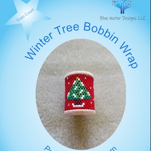 Winter Tree Bobbin Wrap