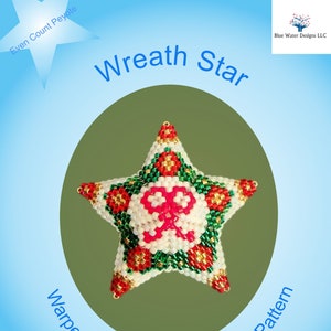 Wreath Star Ornament