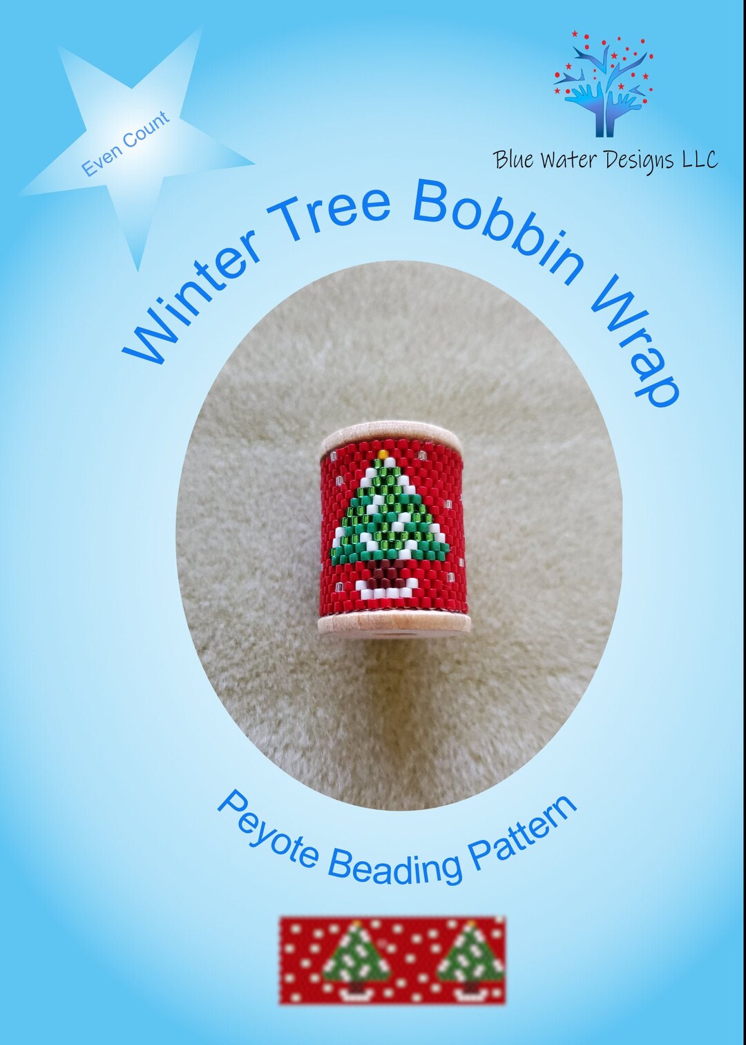Winter Tree Bobbin Wrap - Etsy