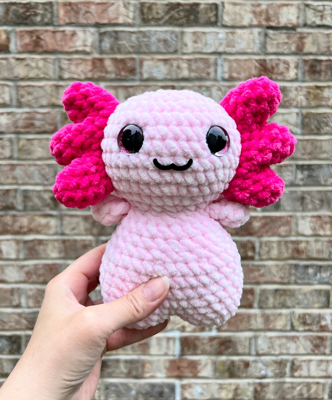 Aurora, 33704, Axolotl, 27 cm, peluche rosa