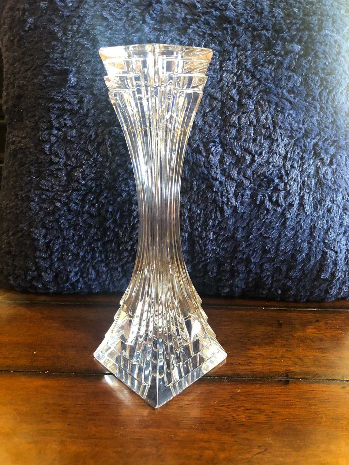 Mikasa Crystal Candle Holder City Lights Etsy