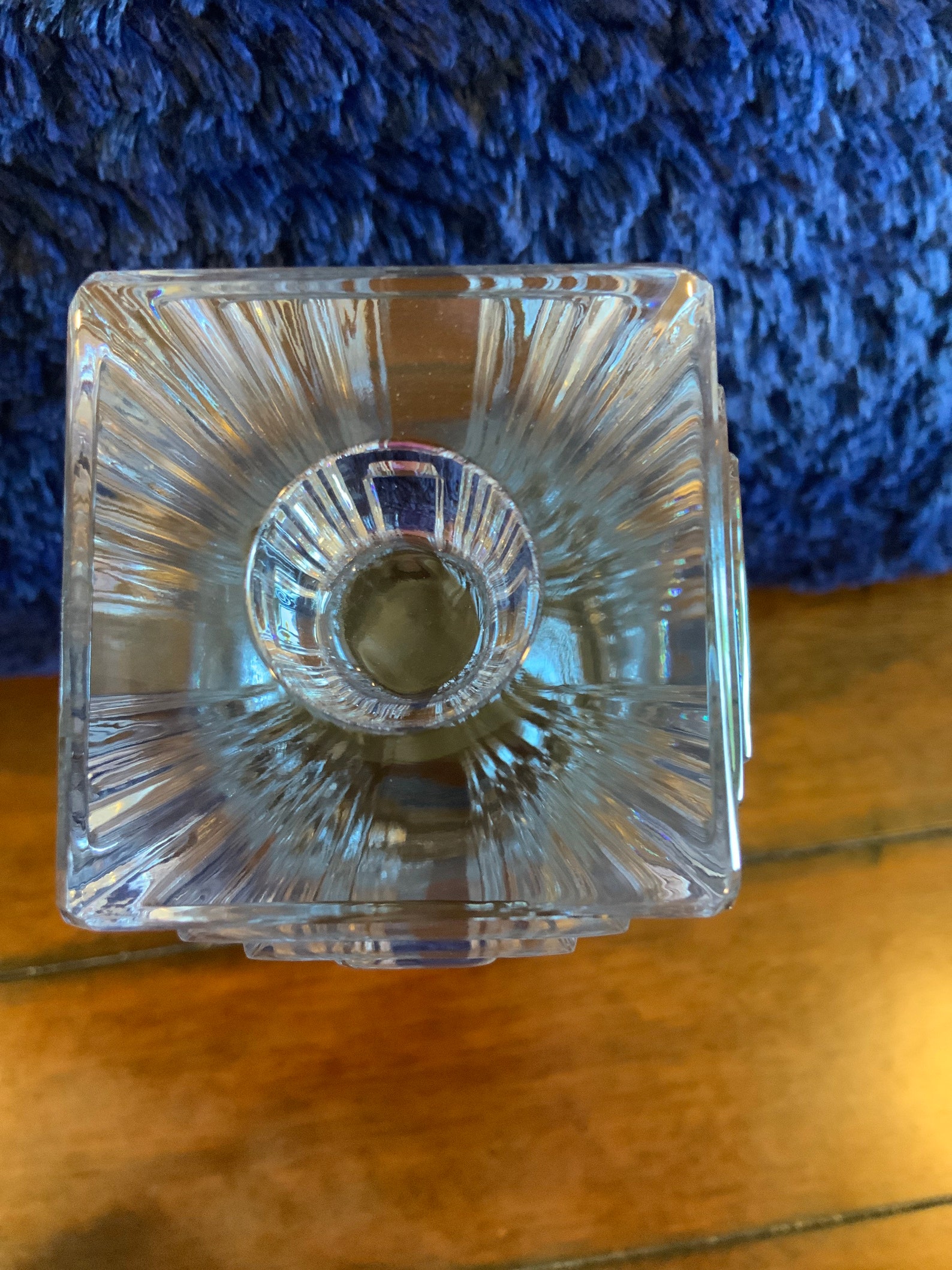 Mikasa Crystal Candle Holder City Lights Etsy