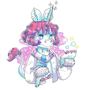 Konpeito Cute/Kawaii Anime-esque Commissions - Headshots/Busts