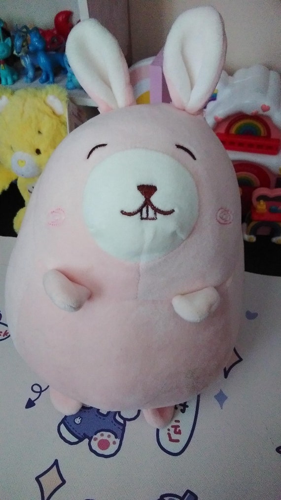 fat bunny stuffed animal