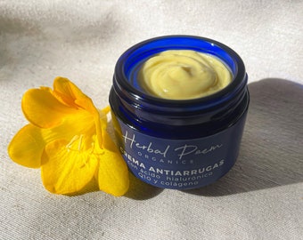 Organic Anti-Aging Face Cream: Vegan Hyaluronic Acid Moisturizer