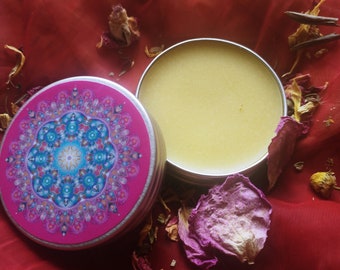 7 Plants YIN Lip Balm: Natural Shea Butter Beeswax Balm