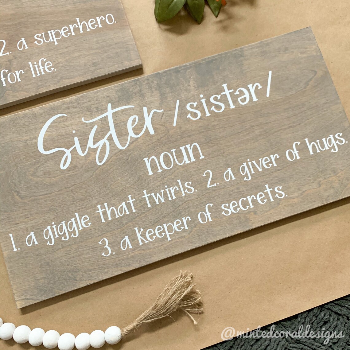 Rustic Brother and Sister Sign Set Brother and Sister | Etsy