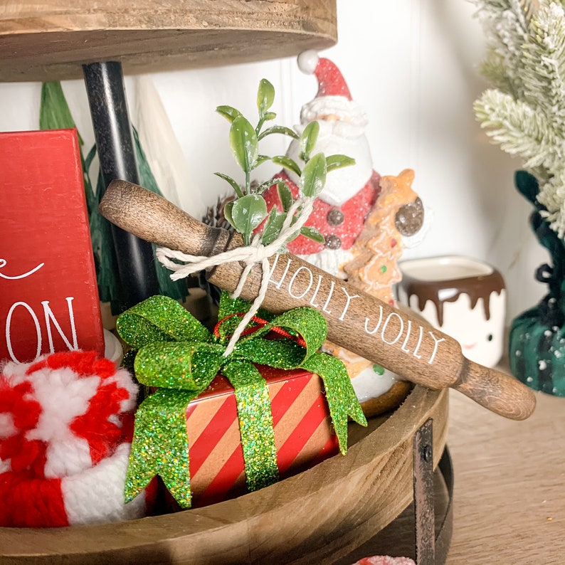 Christmas Tiered Tray Set Tiered Tray Bundle Rae Dunn Etsy