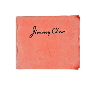 1940 Jimmy Chew Storybook for Children&#39;s Dental Health
