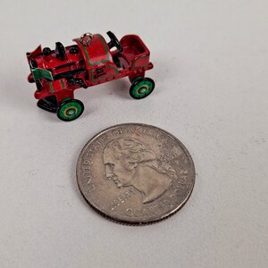 Miniatuur 1928 Jingle Bell Express Pedal Car Ornament Hallmark Keepsake Ornament uit de Kiddie Car Classics Series #9