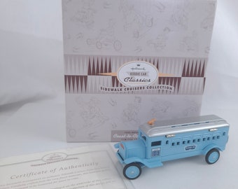 Hallmark Kiddie Car Classics 1932 Keystone Coast-to-Coast Bus, Sidewalk Cruisers Collection with COA