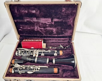 Vintage Sumner Acousticut Bb Clarinet with Case and Accessories