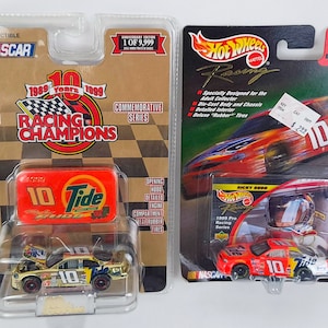 Ricky Rudd 10 Vintage NASCAR Diecast Cars Tide NASCAR - Etsy