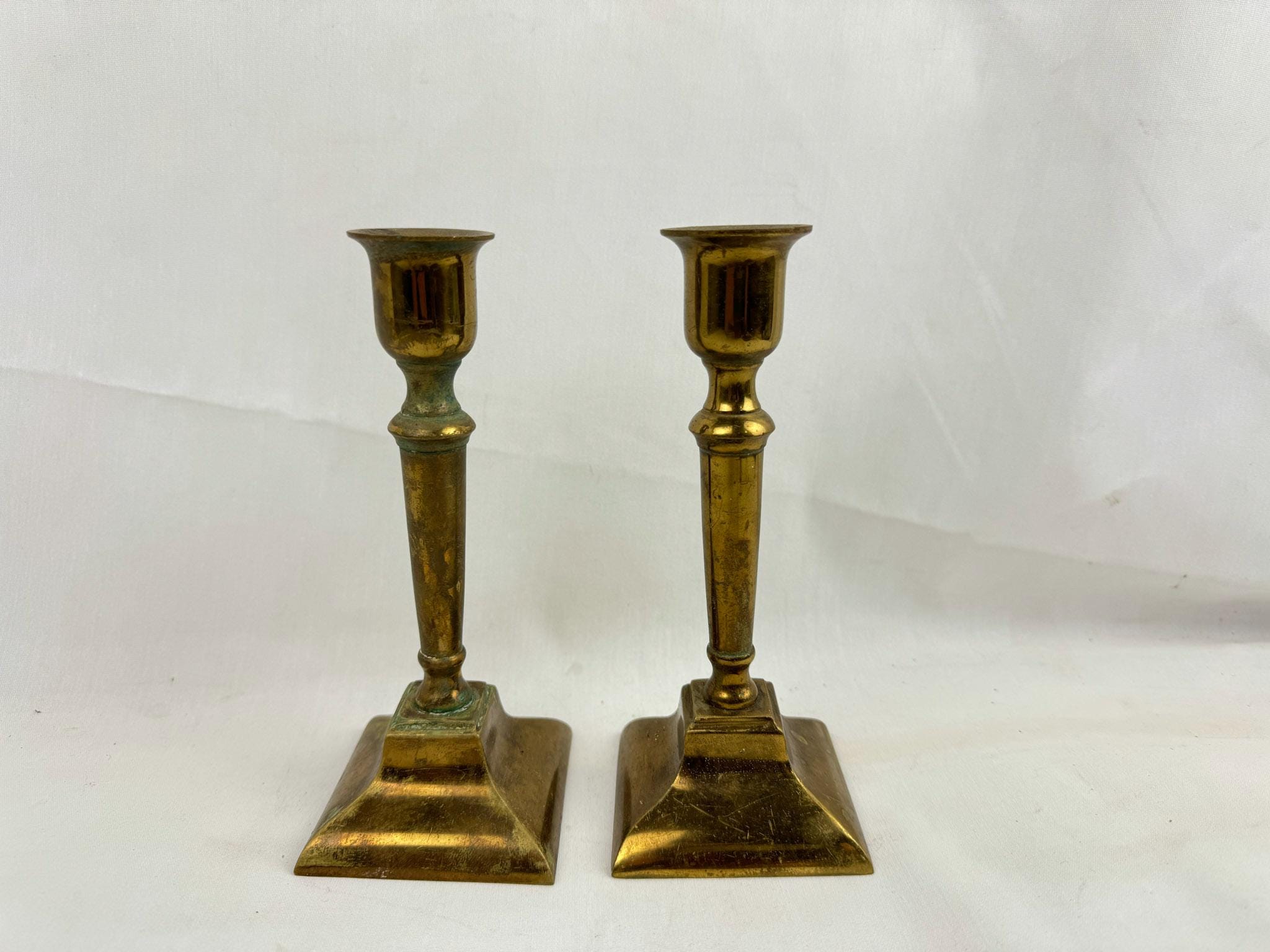 真鍮製ロスタンキャンドルスティック ヴィンテージ 高さ7インチ - Etsy