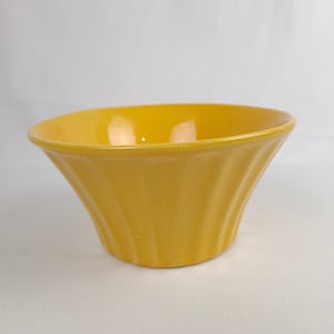 McCoy Econo Line Yellow Ceramic Planter or Bowl USA 502
