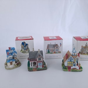 Dr Stevens&#39; Home & Office, Church of the Holy Redeemer, General Miles&#39; Home Liberty Falls Collection Village
