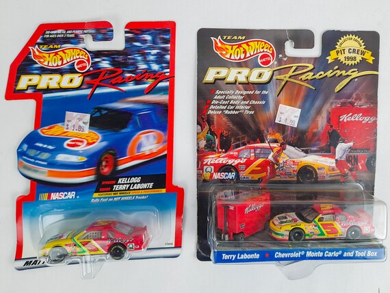 Terry Labonte 5 Kellogg s Racing Vintage NASCAR Hot Wheels Diecast Car 1 64 Scale Etsy