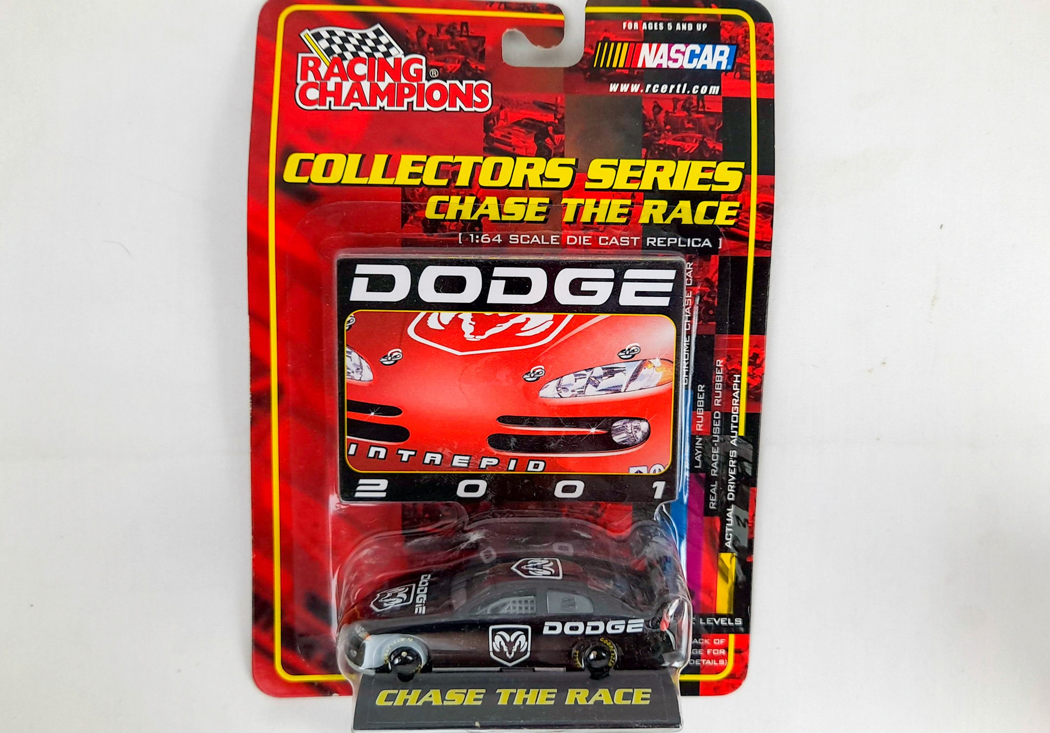Vintage NASCAR 2001 Black Dodge Intrepid From Racing