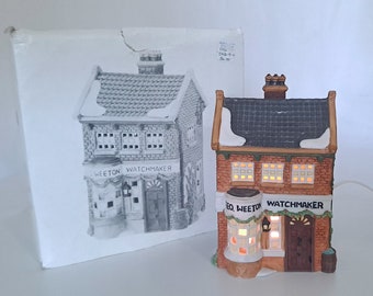 Dept 56 “geo Weeton Watchmaker” Dickens Village Series Heritage