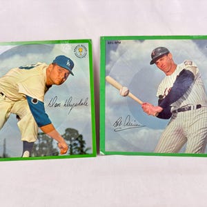 Don Drysdale y Bob Allison 33 RPM 1962 Auravision Records