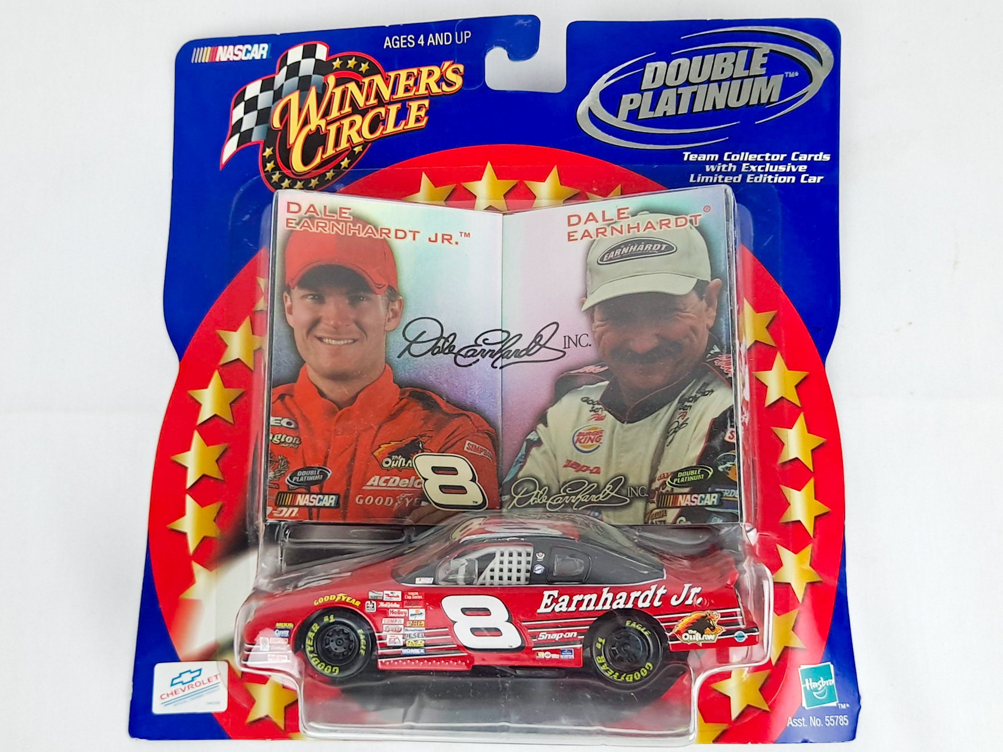 Dale Earnhardt Jr 8 NASCAR Red Monte Carlo Winner s Circle Double Platinum Diecast Stock Car 1 43 Scale Etsy