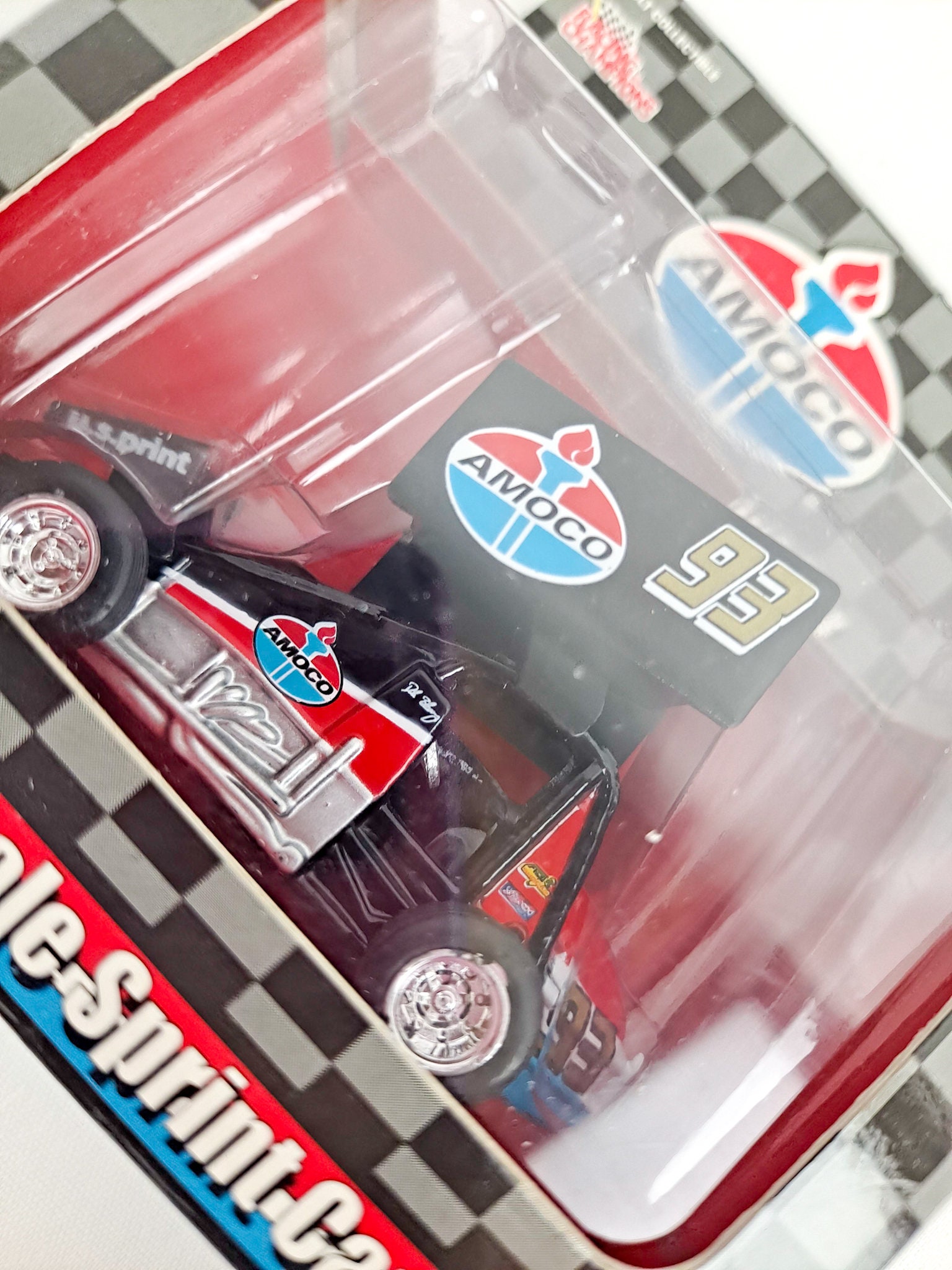 Dave Blaney #93 Amoco Racing Sprint Car Vintage NASCAR Diecast Car 1:64 ...