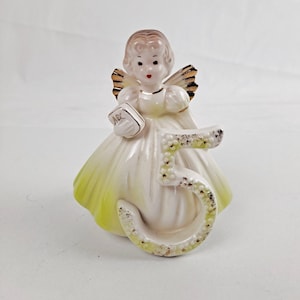 Josef Originals Age 5 Birthday Girl figurine, Made by Applause