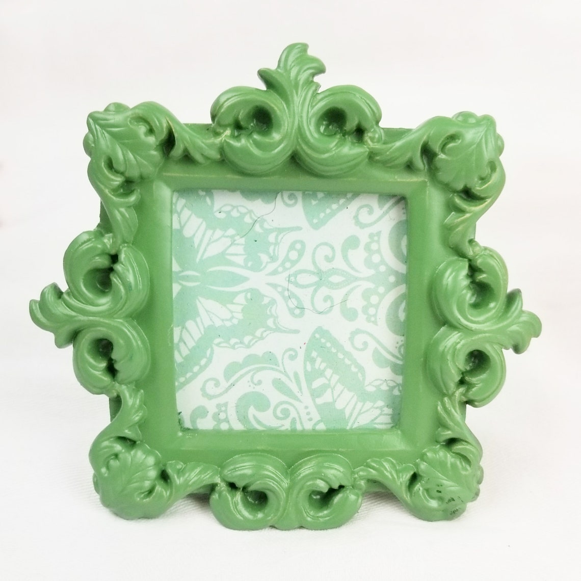 Tiny Little Picture Frame Fun Bright Multicolored Frame Etsy