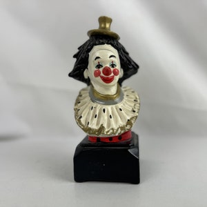 Vintage Clown Music Box by LeGo Japan &quot;Send in the Clowns&quot;