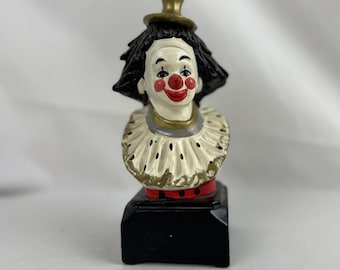 マルホジャパン社製ヴィンテージ磁器製ピエロオルゴール、レトロな