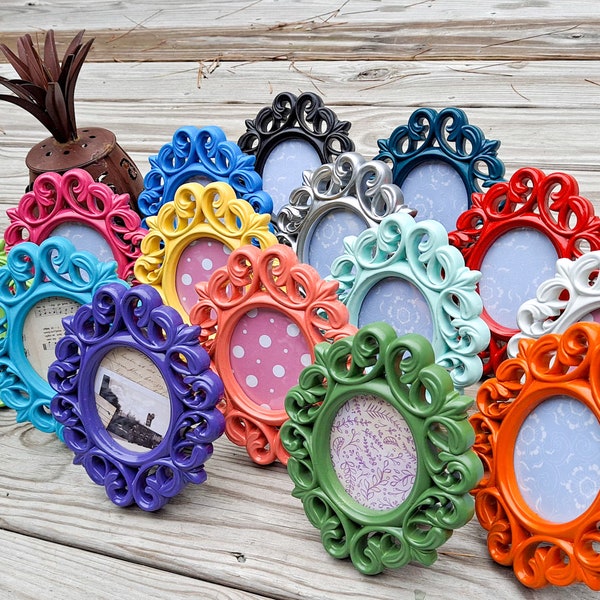 Ornate Purple Picture Frames Etsy