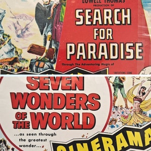 Movie Postcards, Search for Paradise, Seven Wonders of the World