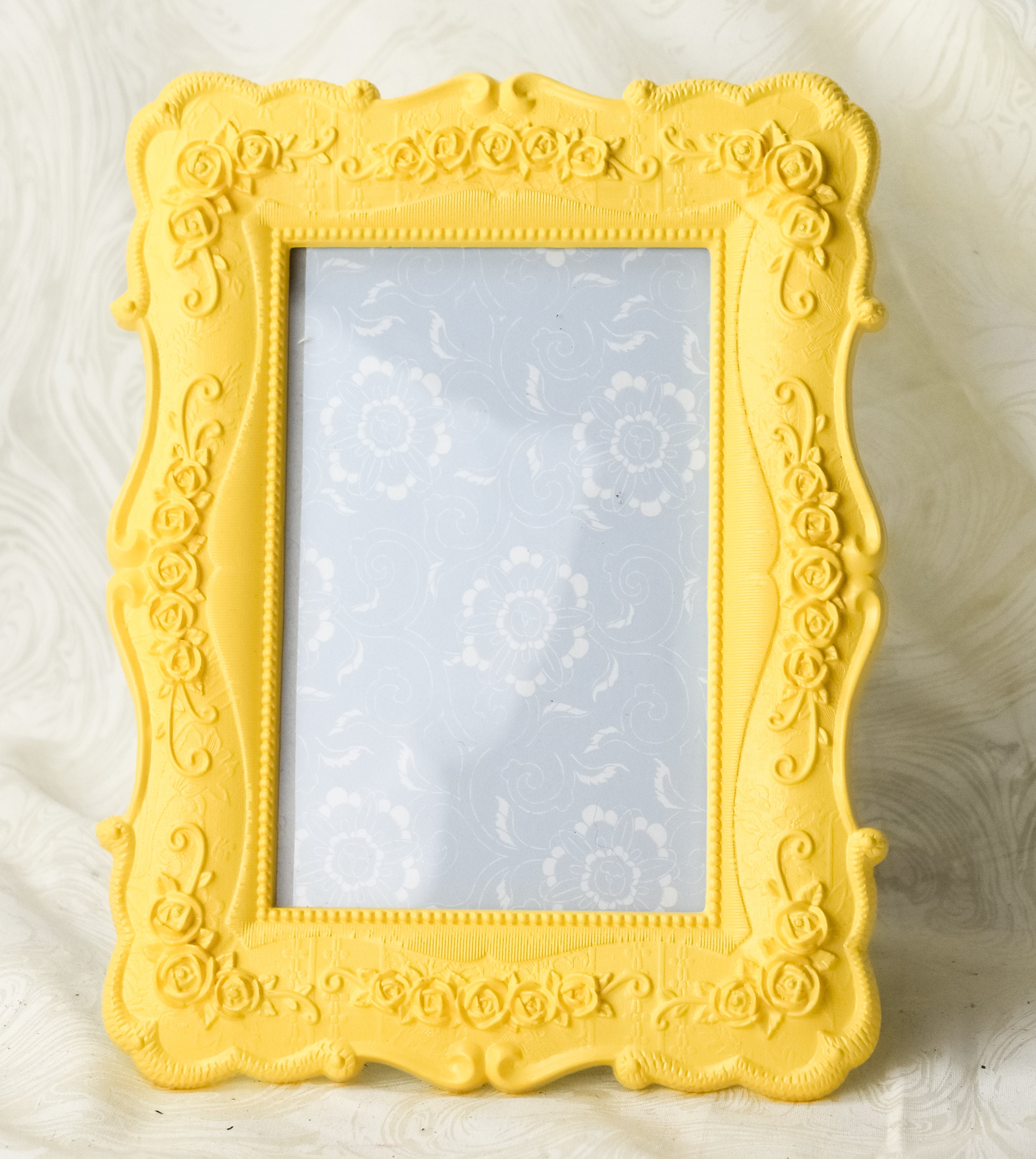 20x24 Large Yellow Picture Frame, Shabby Chic Ornate Wall Colorful Wall  Kids Décor, Children's Pictures, Canvas, Art, Chalkboard, Cork 