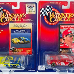 デイル アーンハート シニア #3 NASCAR 1985 ラングラーまたは 1998 コカコーラ サンダー スペシャル 1:64 スケール シボレー モンテカルロ