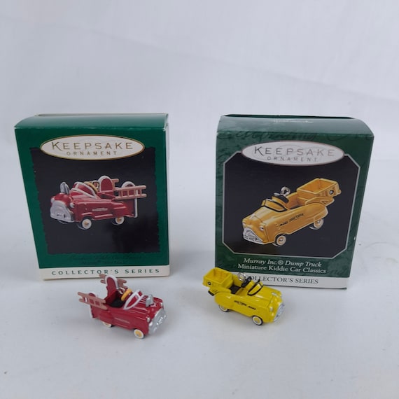 Plastic fire truck pedal car 2025